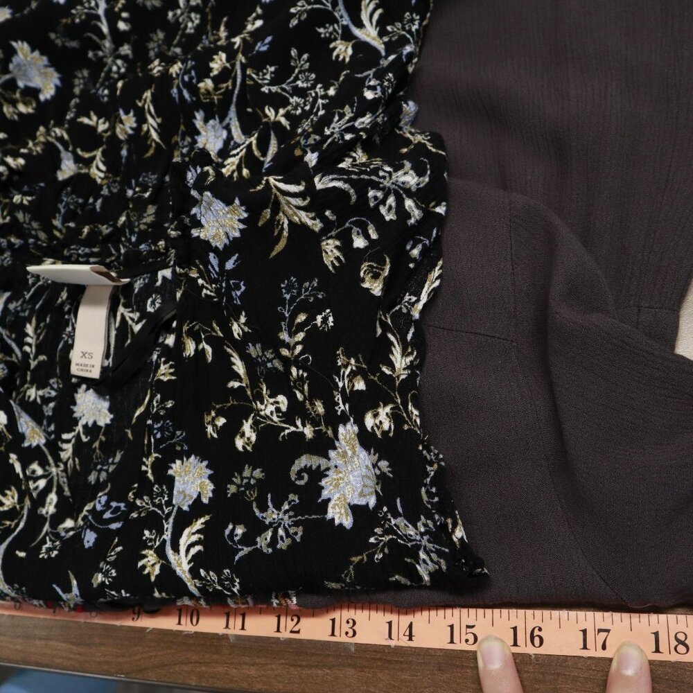 Knox Rose Dress Set Of 2 Womens XS Boho‎ Hippie Flowy Cottagecore Weekend Casual - Picture 8 of 14